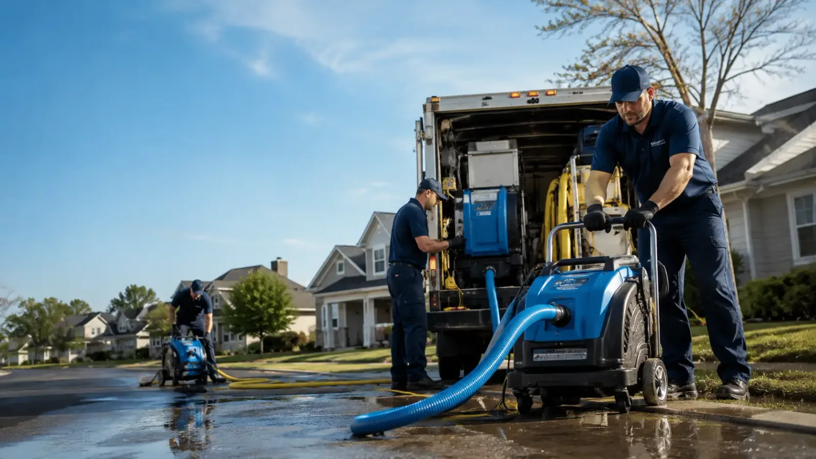 Flood Damage Cleanup in Woodland Hills, CA